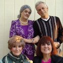 Photo #3: Laura Tirrone, Ernie Nicastro, Linda Browning, and Kathy Sturm in 'The Cemetery Club'