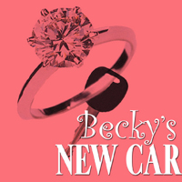 Logo for Steven Dietz's 'Becky's New Car' (Design by Jeff Kemeter)
