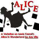 Logo for Alice: A Variation on Lewis Carroll