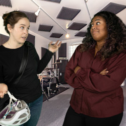 Photo #1: The cast of Women Playing Hamlet
