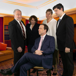 Photo #7: The cast of Present Laughter
