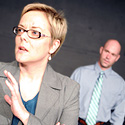 Photo #1: Sonda Staley and Ben Ritterspach in 'Boy Gets Girl'