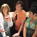 Photo #7: James F. Petsche, Jill Taylor, Mark Schuliger and Amy Anderson in 'Dinner with Friends'