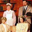 Photo #2: Jeremy Ryan Brown, Emily Bach, Micah Jenkins, Nancy Meyer, Joe Lusher, Linda Browning Hughes and Laura Miller in 'Hedda Gabler'