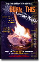 Poster for 'Burn This'