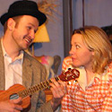 Photo #1: Stefan Langer and Courtney Lingnofski in 'A Thousand Clowns'