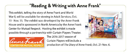 photo of Anne Frank display
